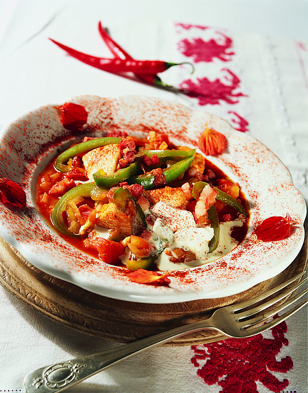 Poulet au paprika