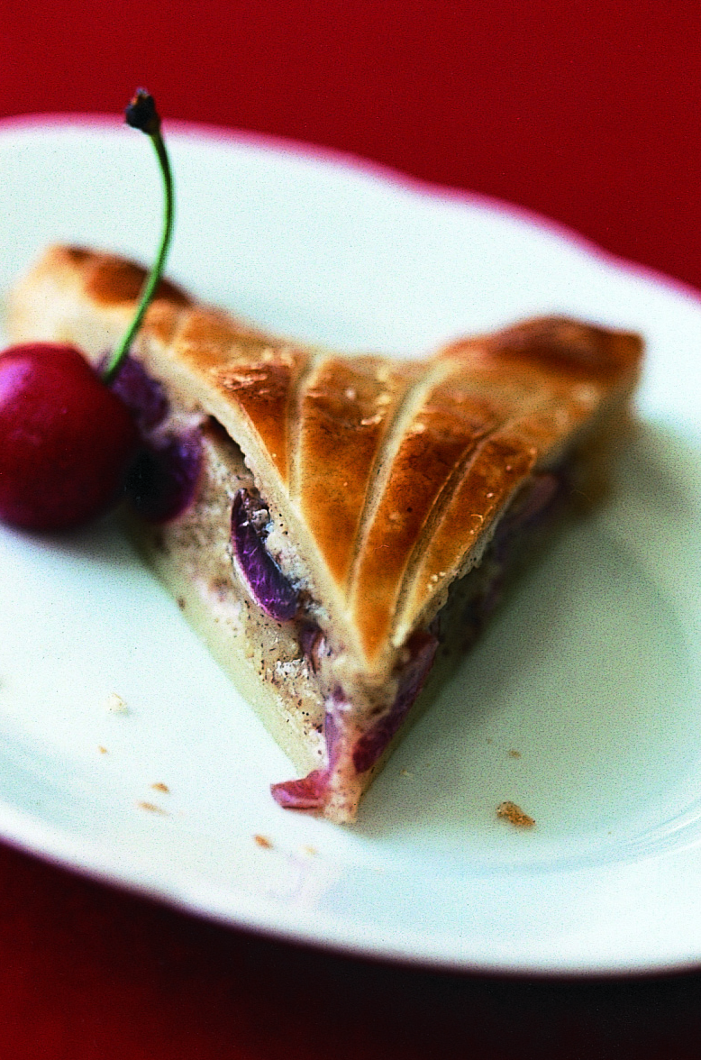 Vanille-Kirschen-Rosette