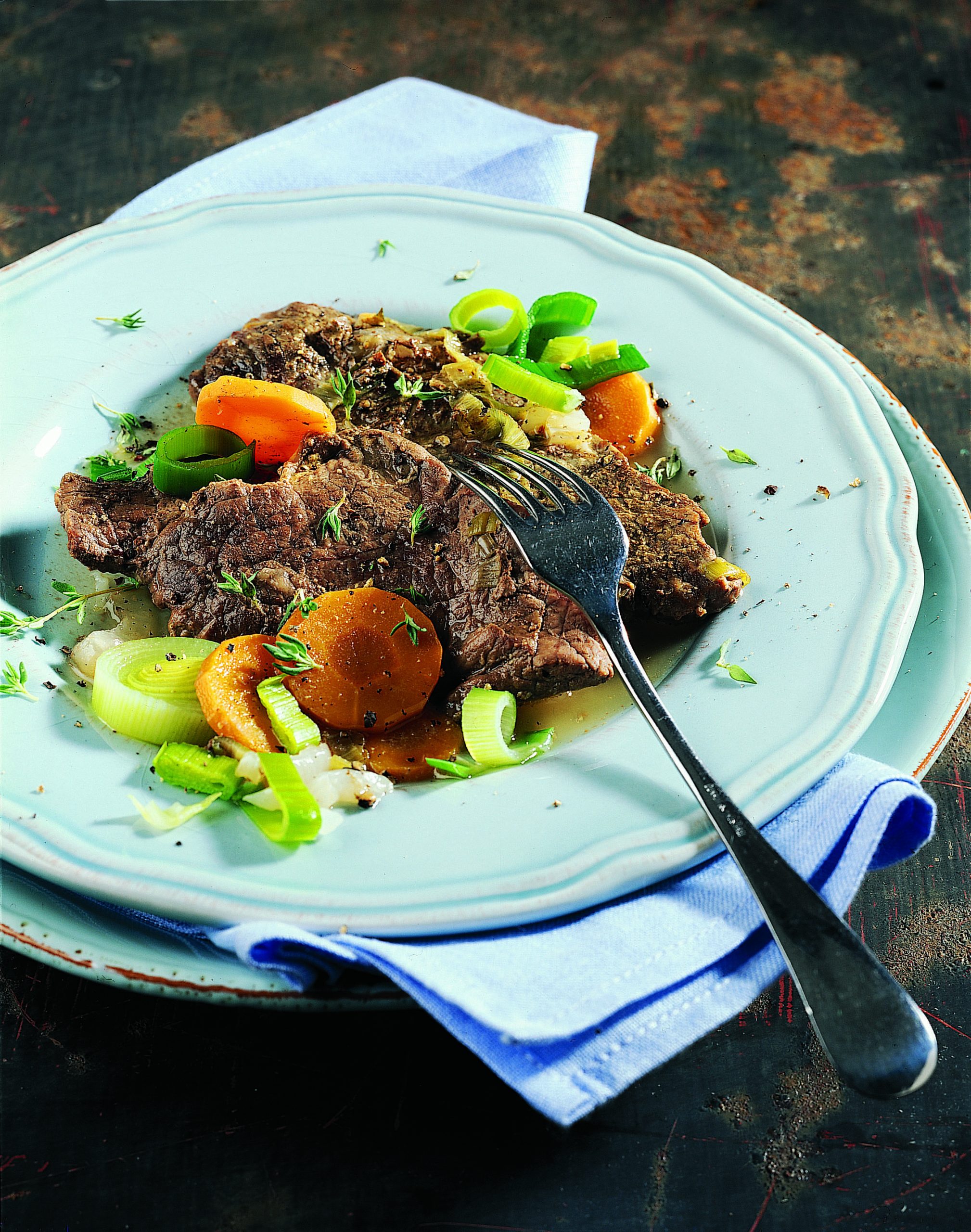 Escalopes de boeuf à la vanille