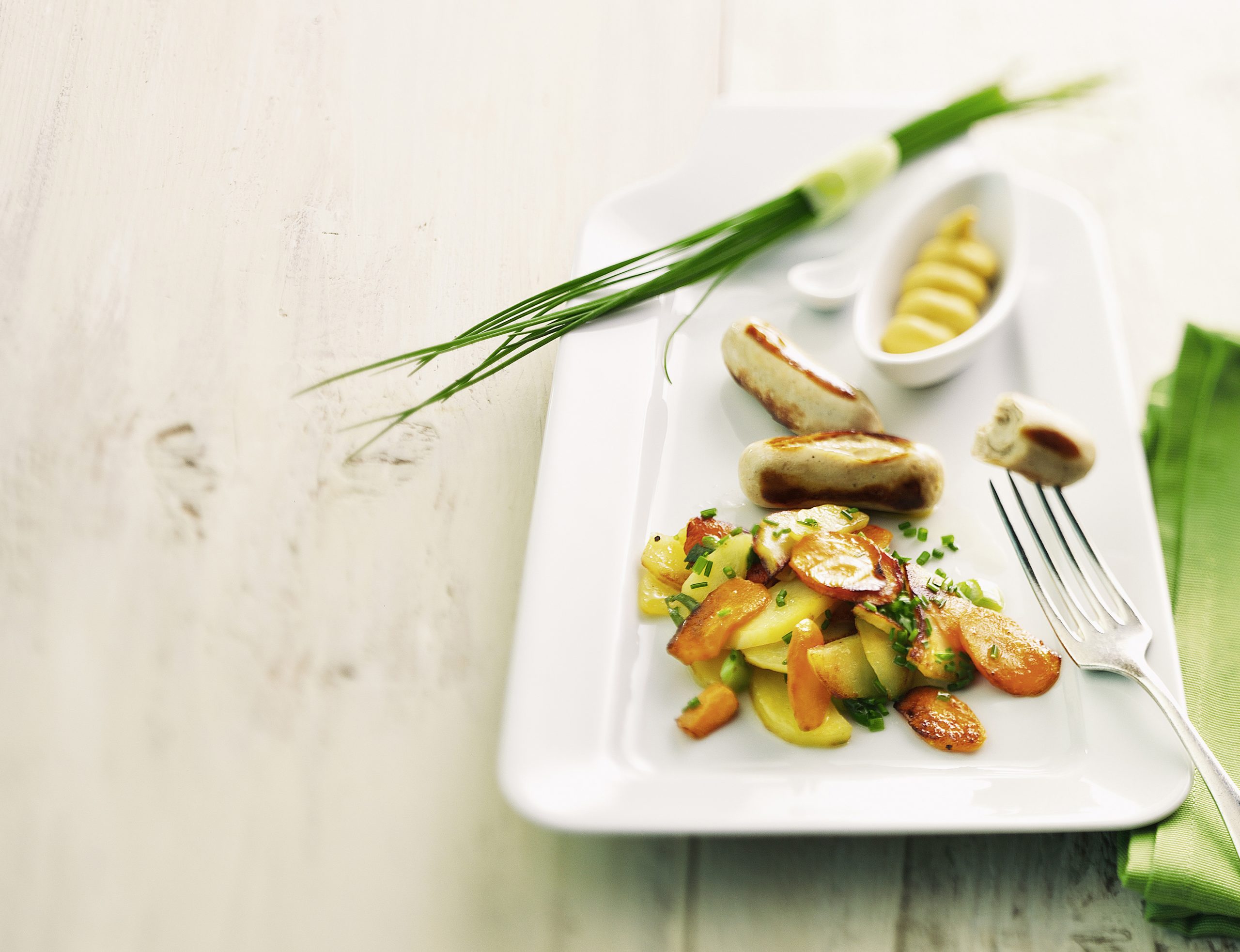 Salade de pommes de terre tiède et cipollatas