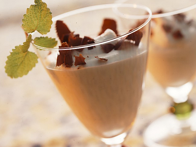 Mousse au chocolat blanc