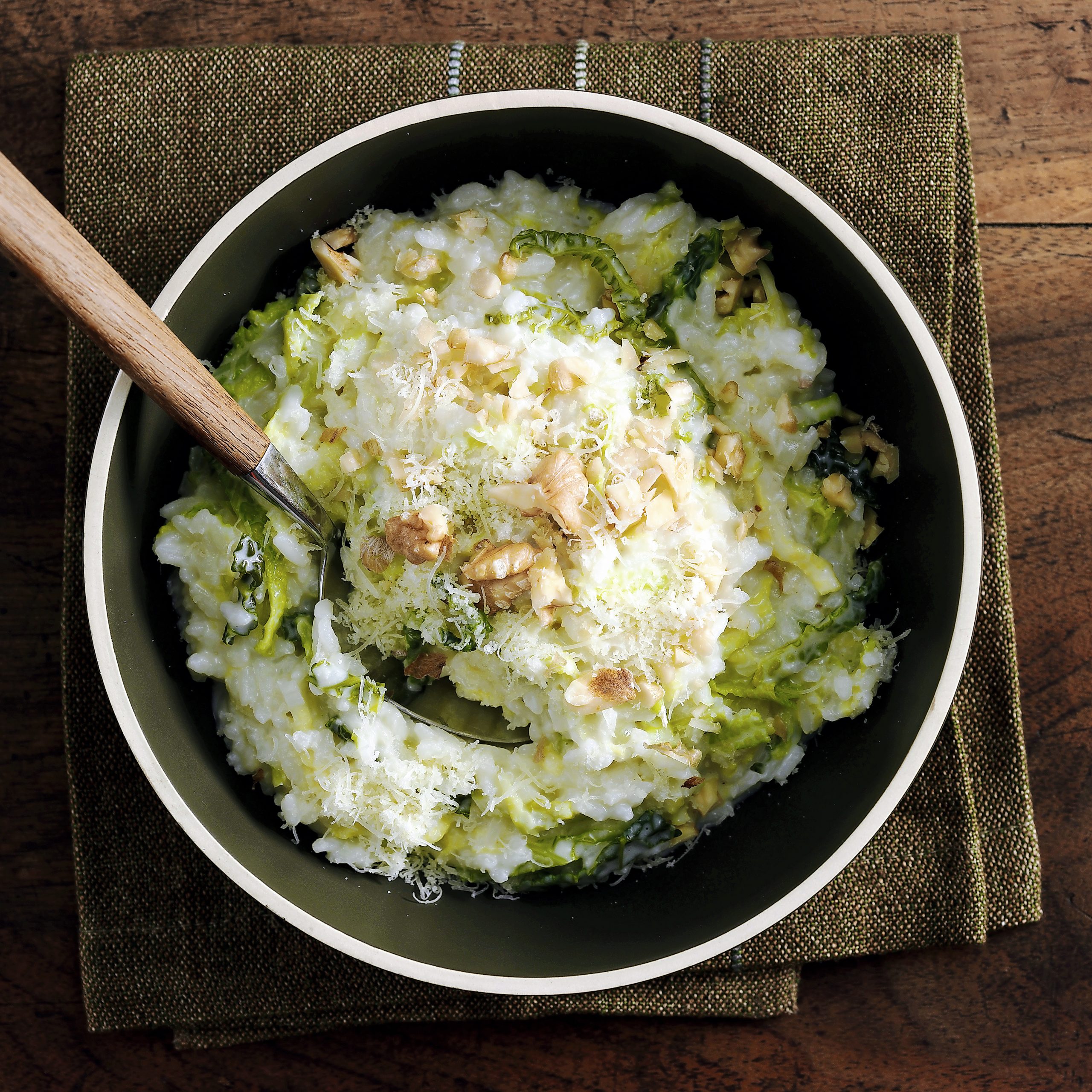 Wirz-Baumnuss-Risotto
