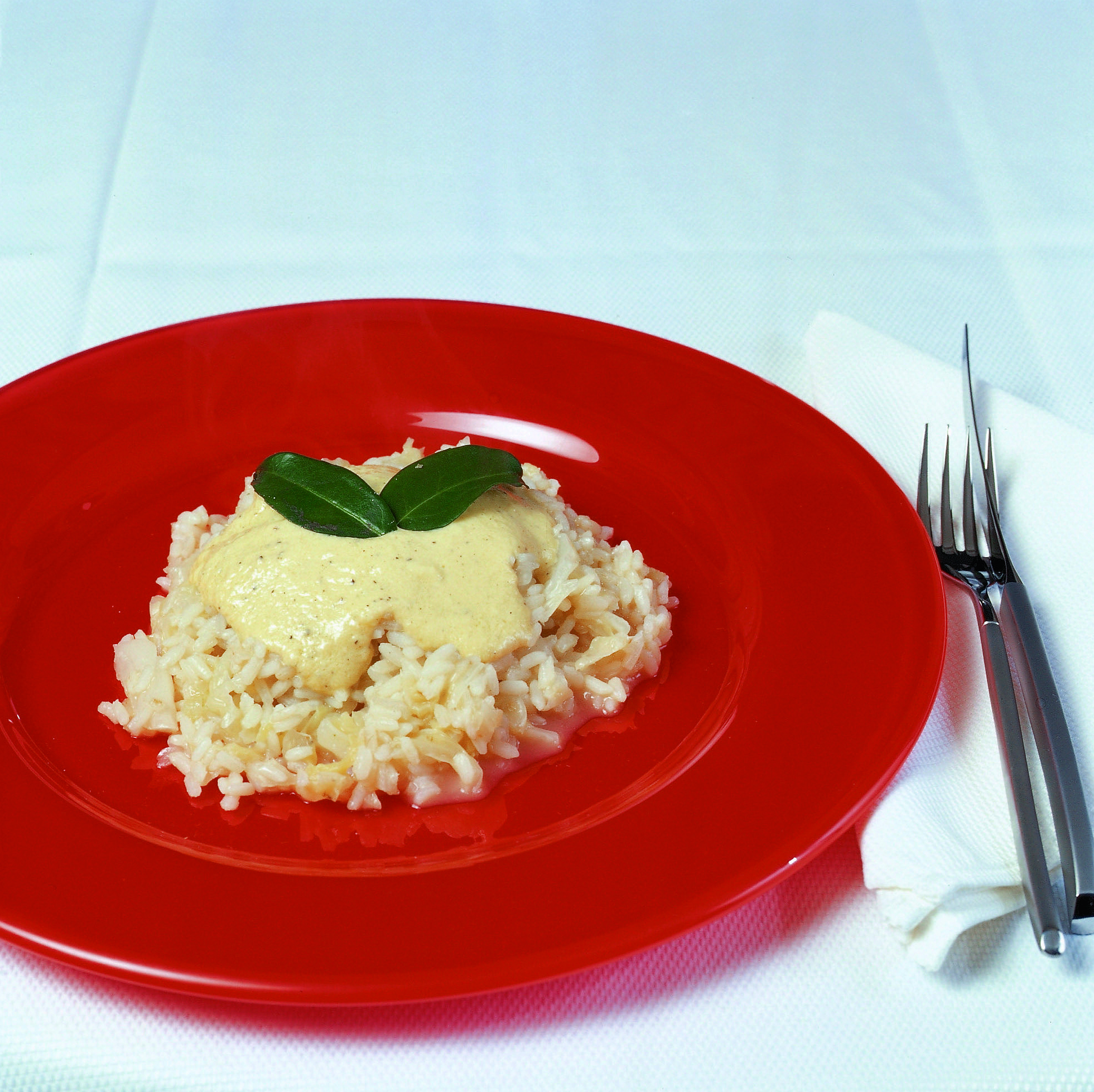 Risotto au chou frisé et au fromage
