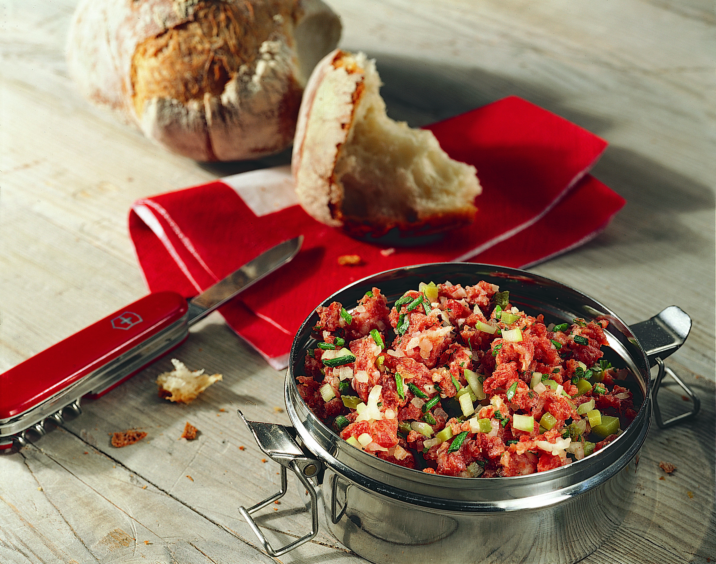 Tartare de saucisson