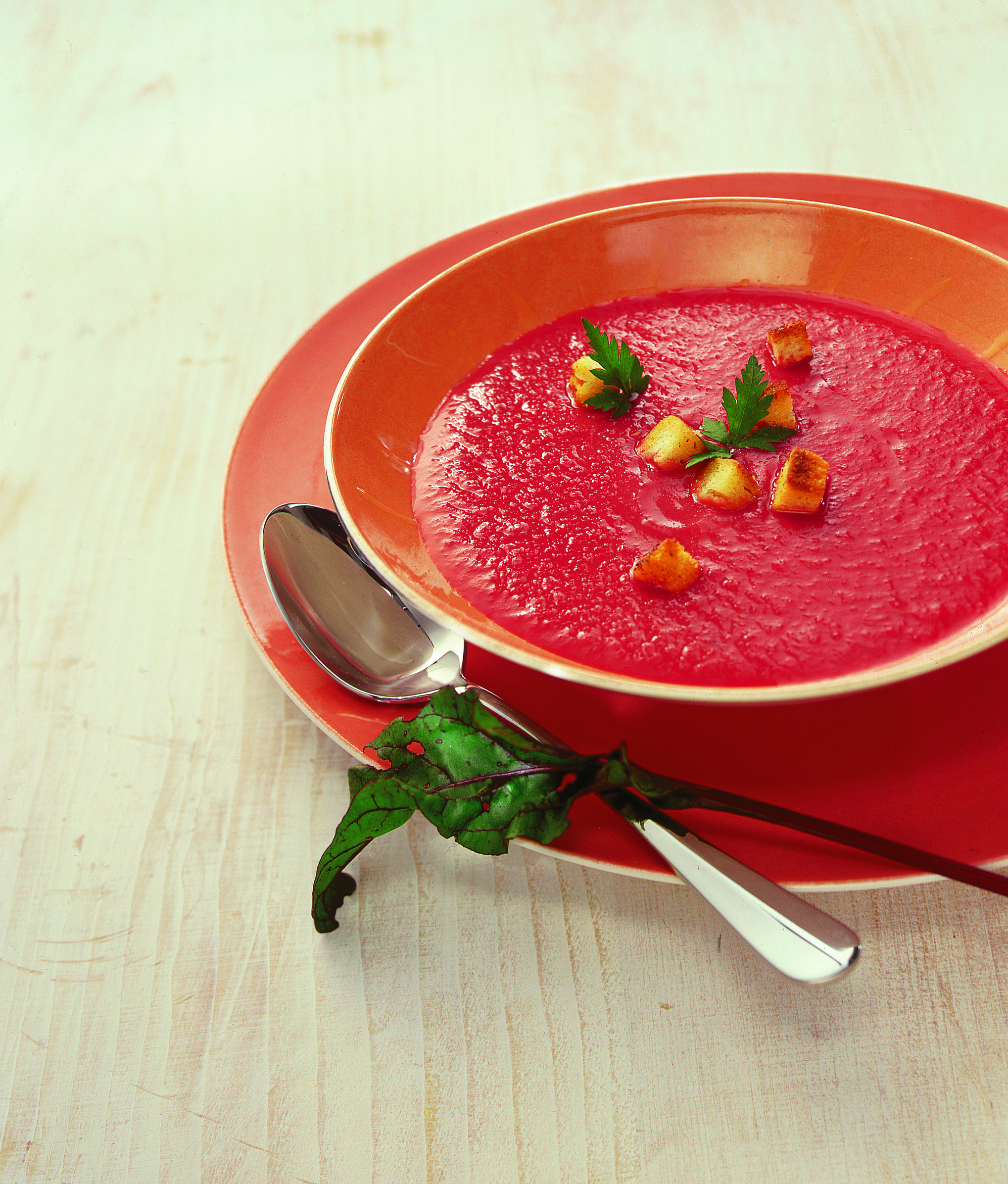 Wurzelsuppe mit Randen