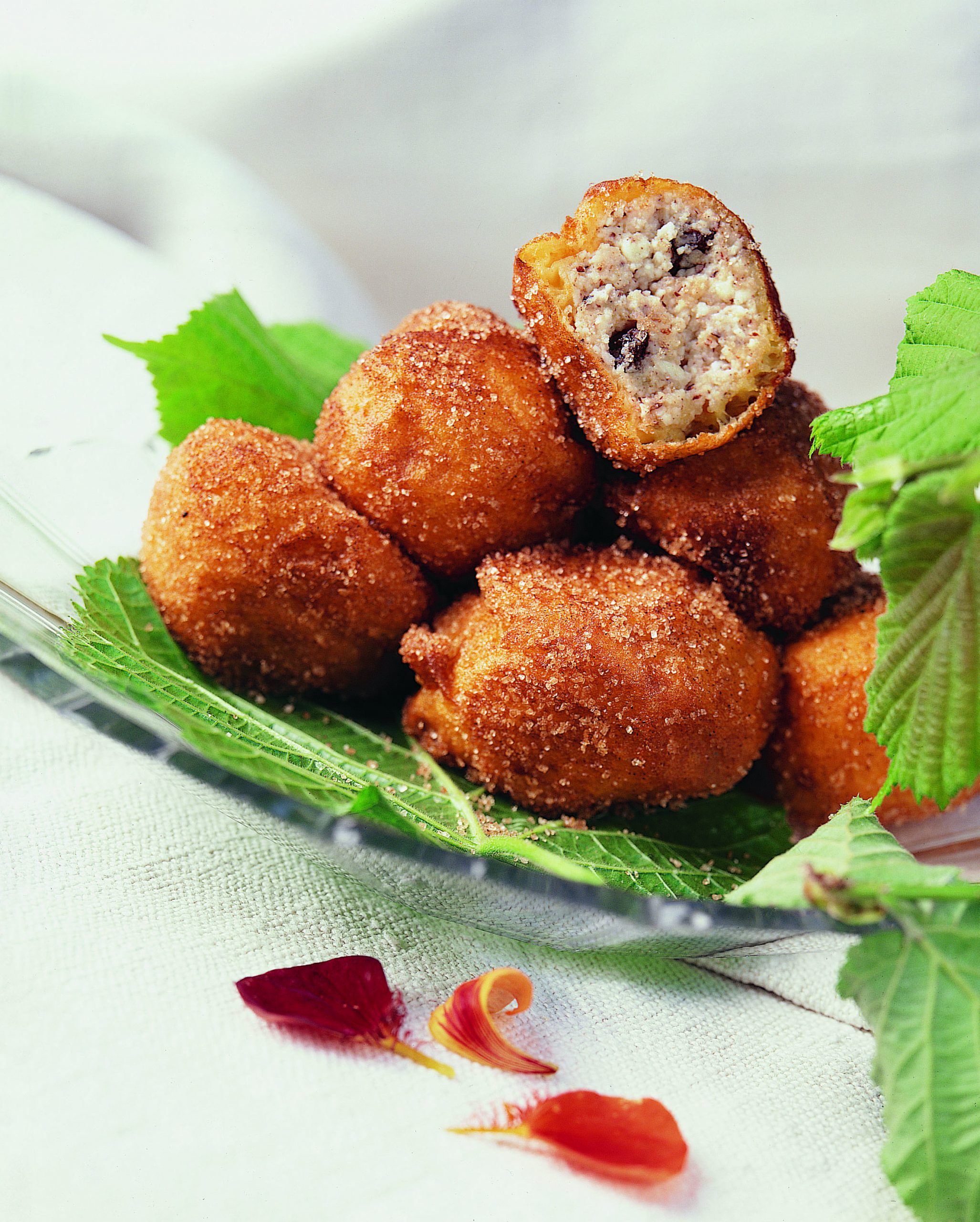 Beignets au fromage de chèvre huile pour friture