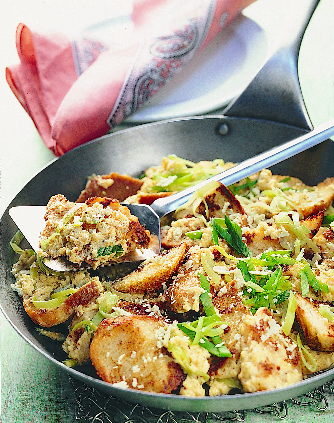 Oeufs brouillés au schabziger
