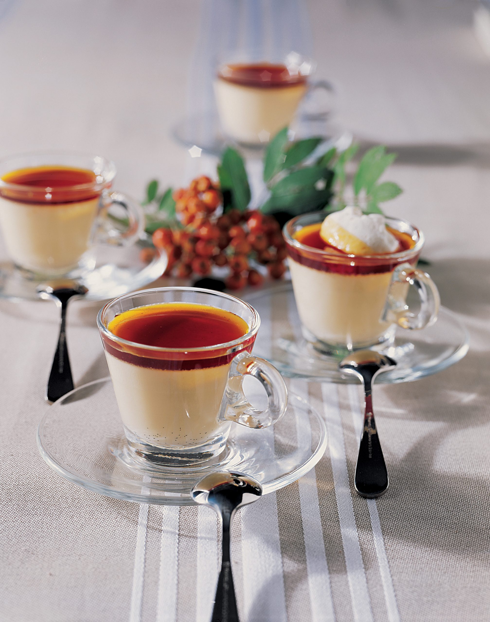 Flan caramel à la cannelle