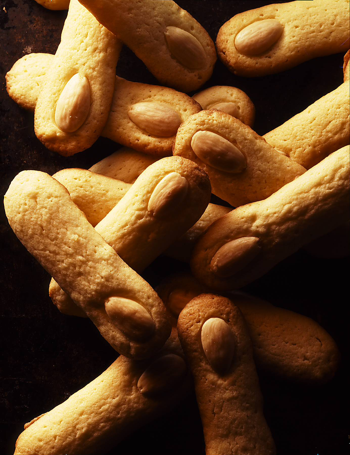 Zitronenguetzli mit Mandeln (Hexenfinger)