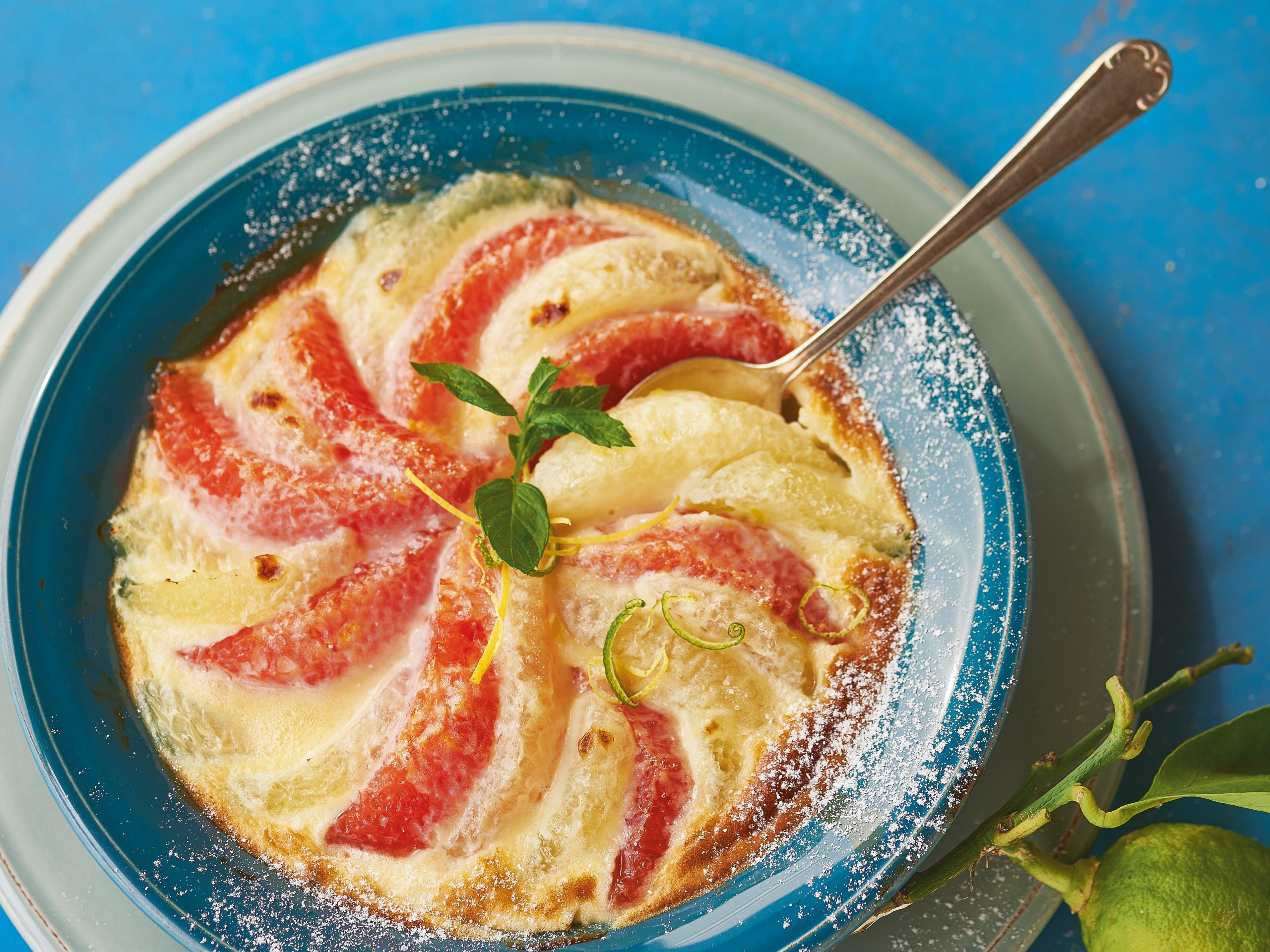 Zitrus-Clafoutis