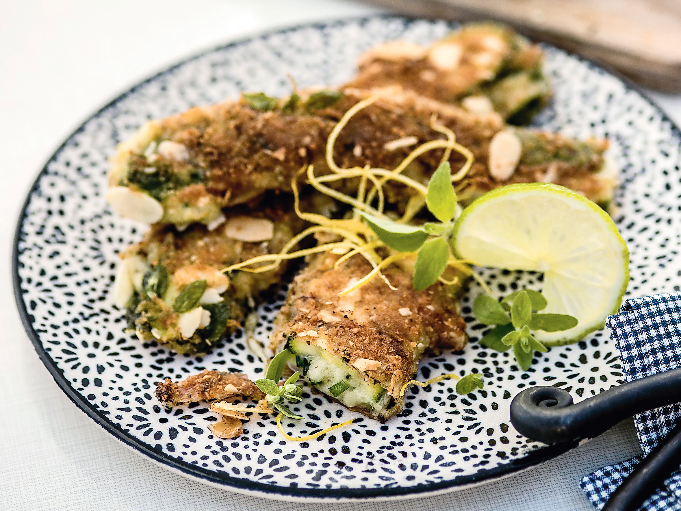 Cordon-bleu de courgettes au lard
