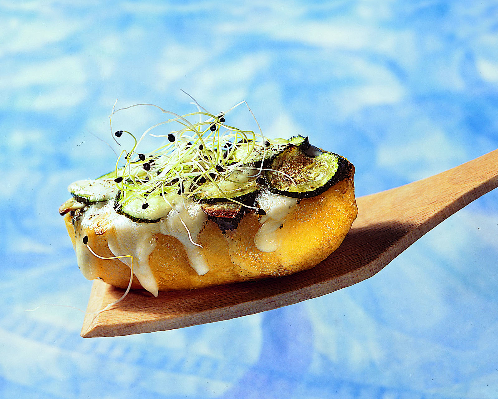 Pommes de terre ail-courgettes