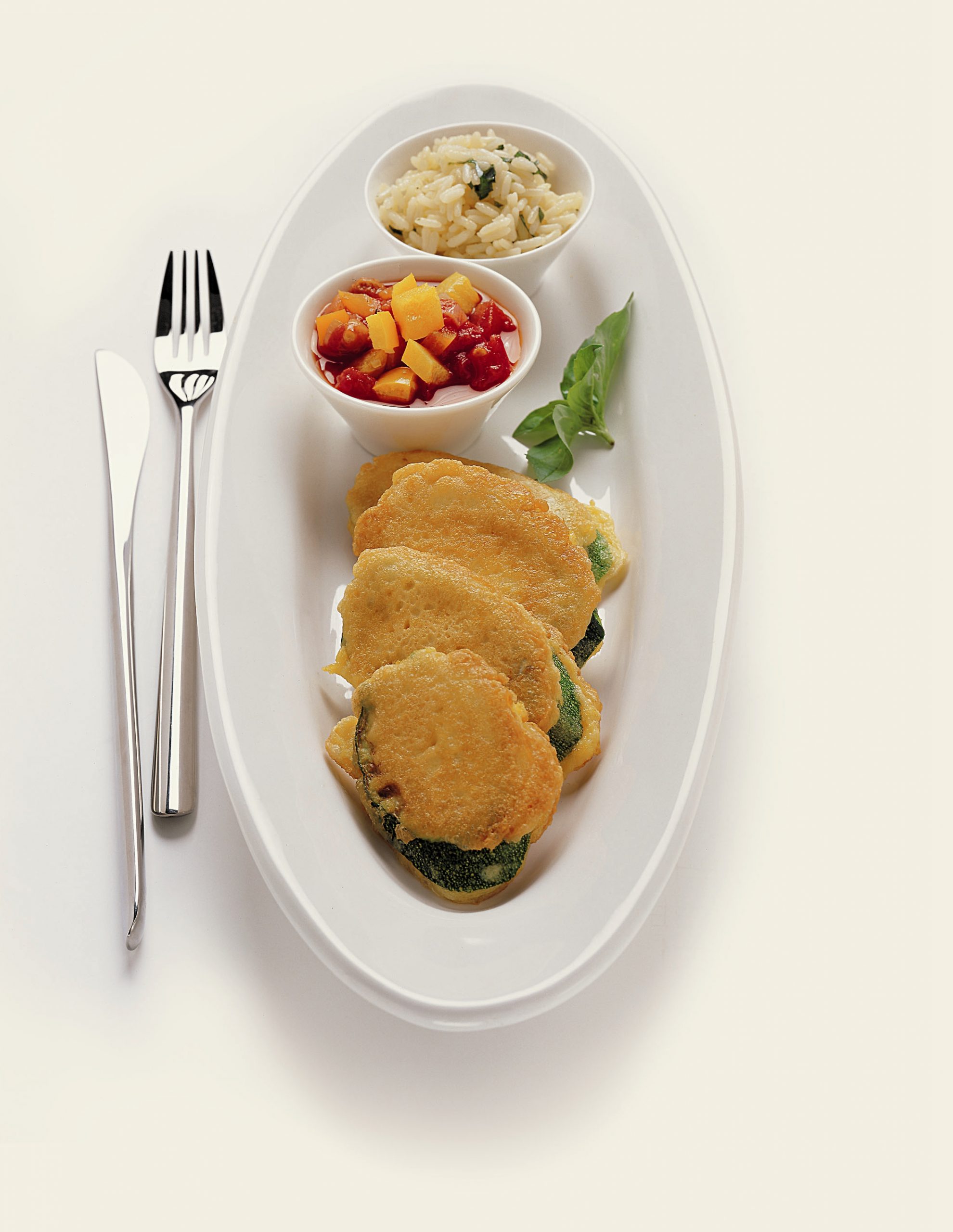 Piccata de courgettes