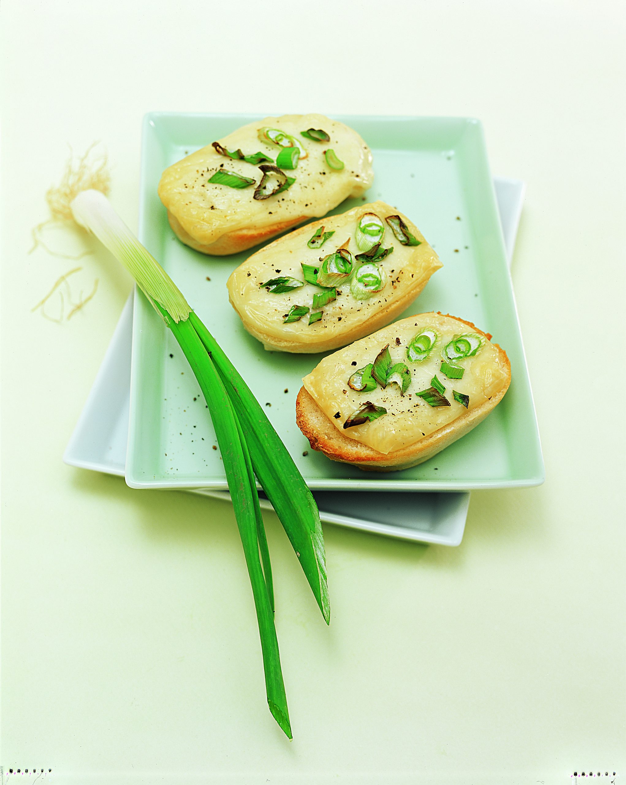 Toasts aux oignons et au fromage de chèvre