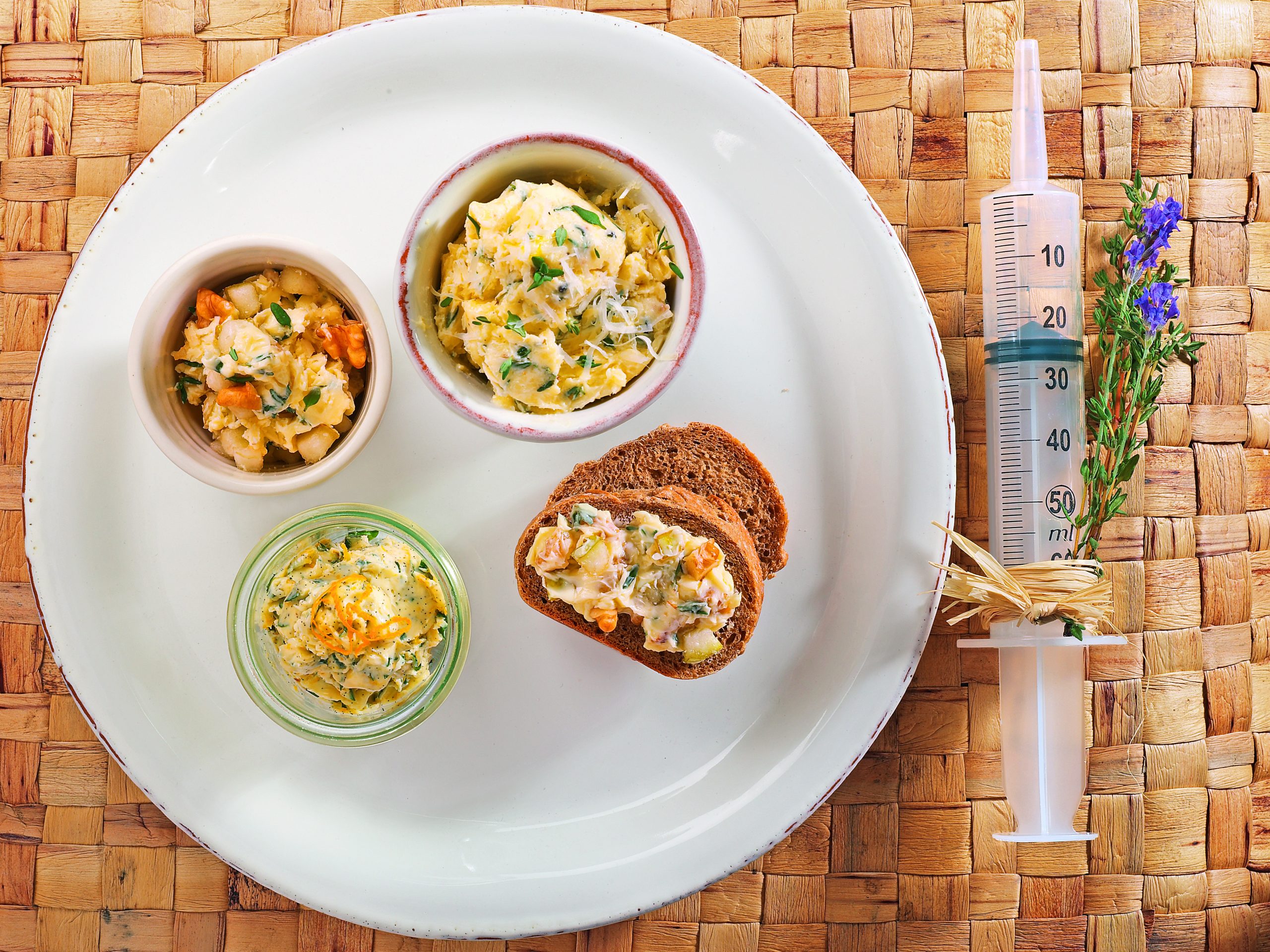 Butter-Trio (Grill)