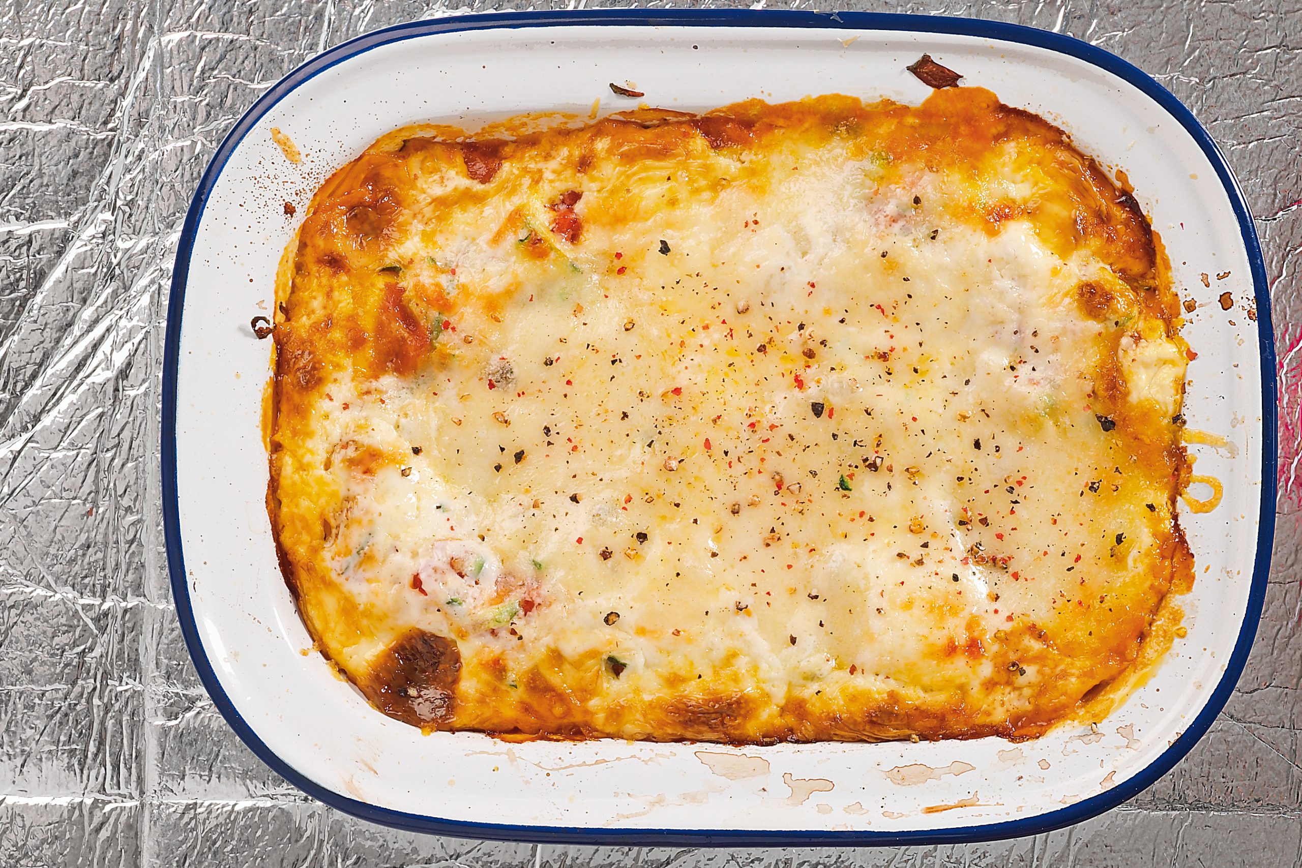 Lasagnes aux légumes et au mascarpone