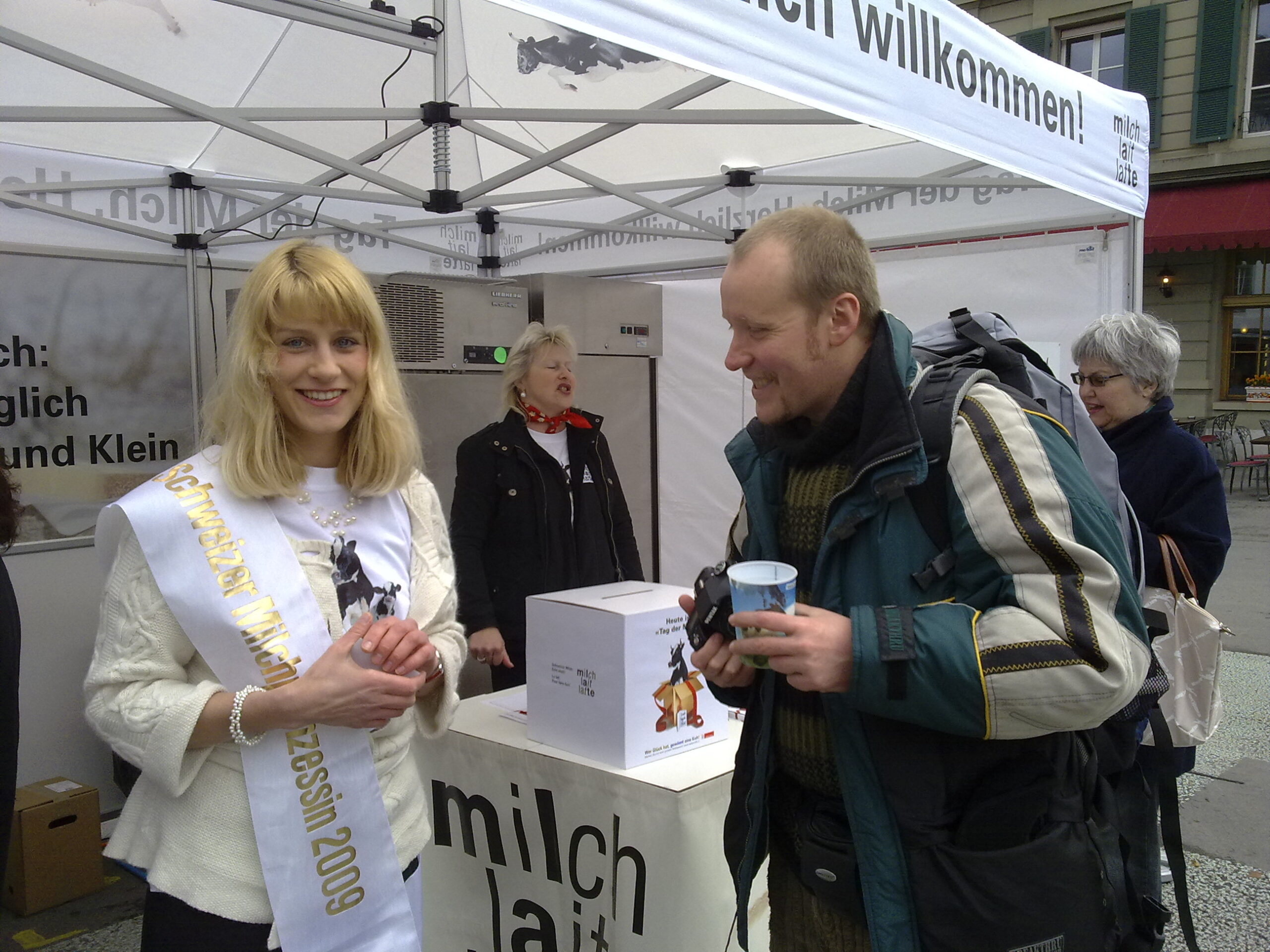 Da gab es sie noch: die "Milchprinzessin" 2009.