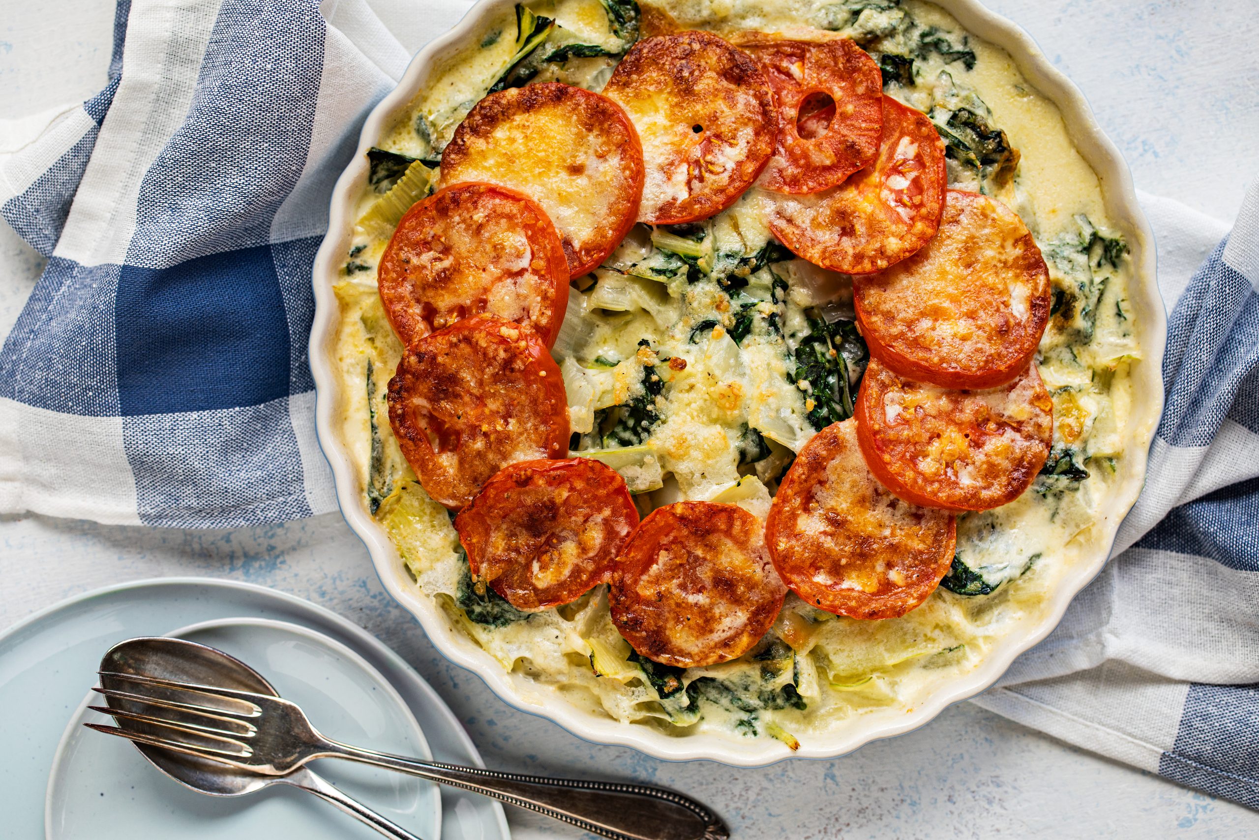 Gratin de côtes de bette