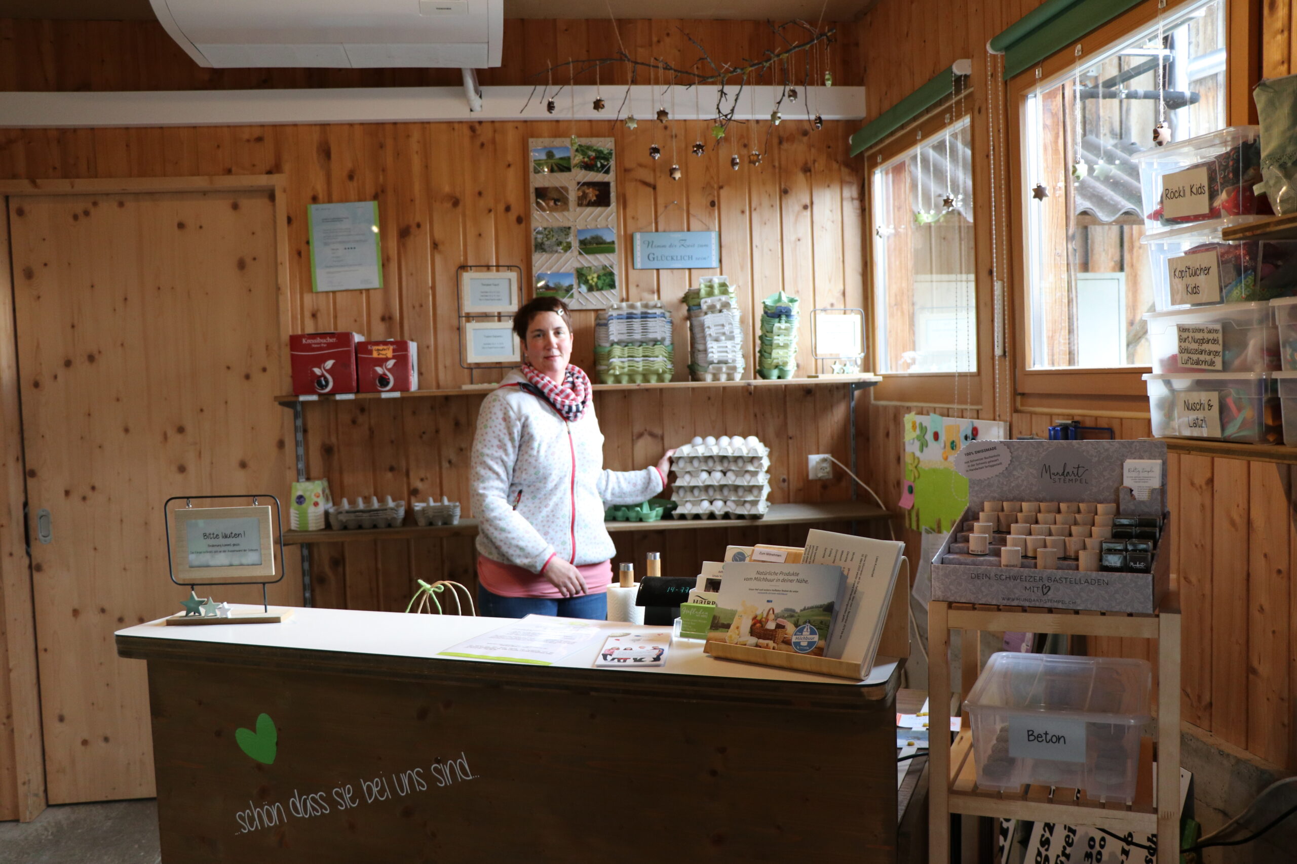 Hofladen von Pirmin und Claudia Landolt Vom Milchbuur