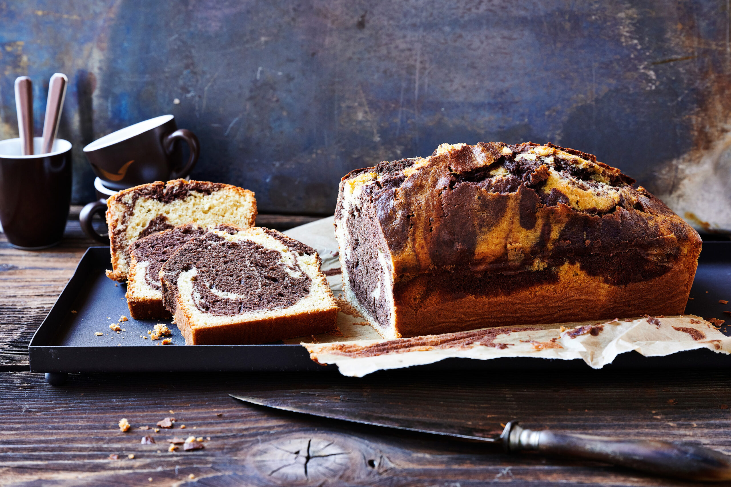 Cake marbré