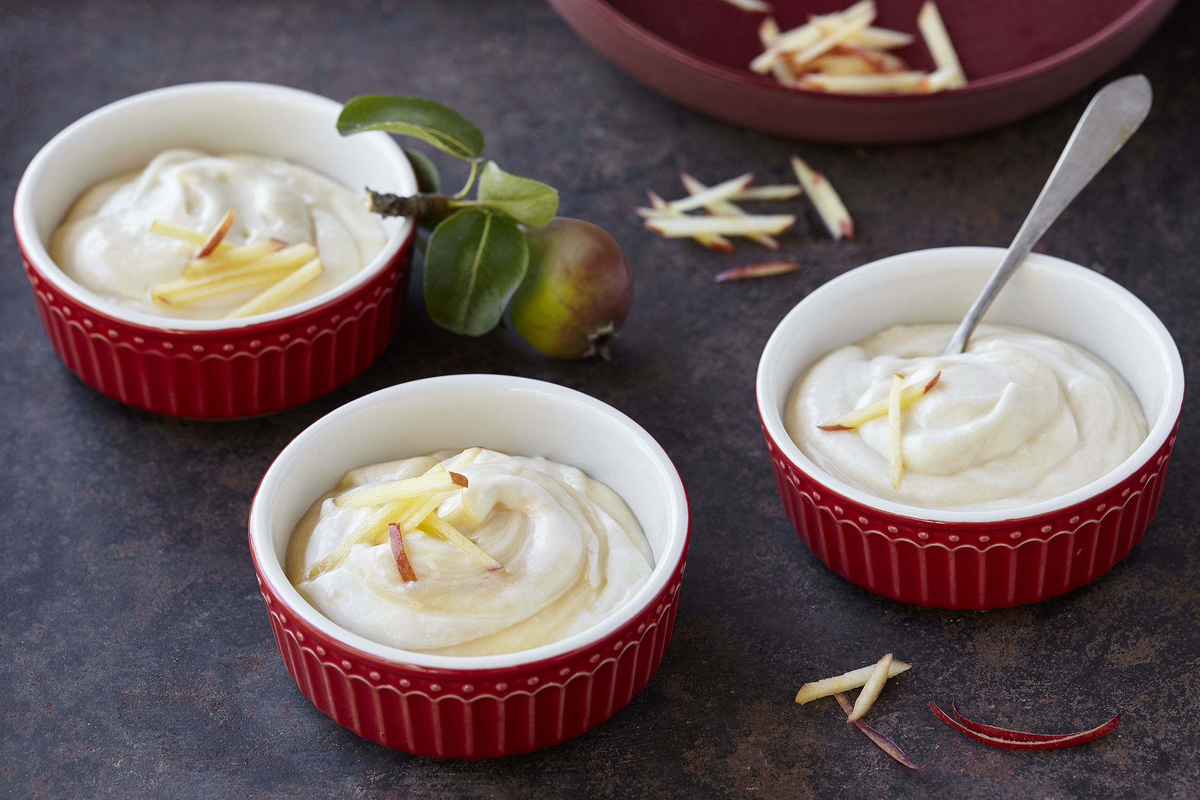 Crème au jus de pomme