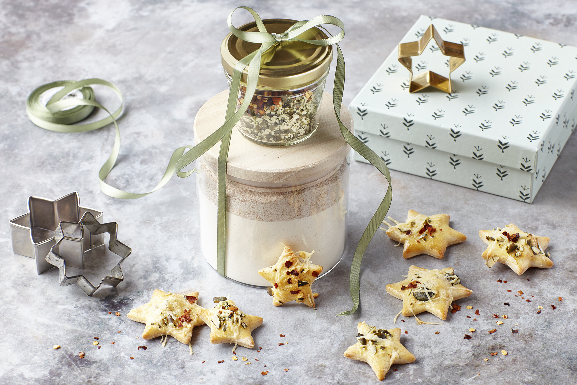 Crackers au fromage (cadeau en bocal)