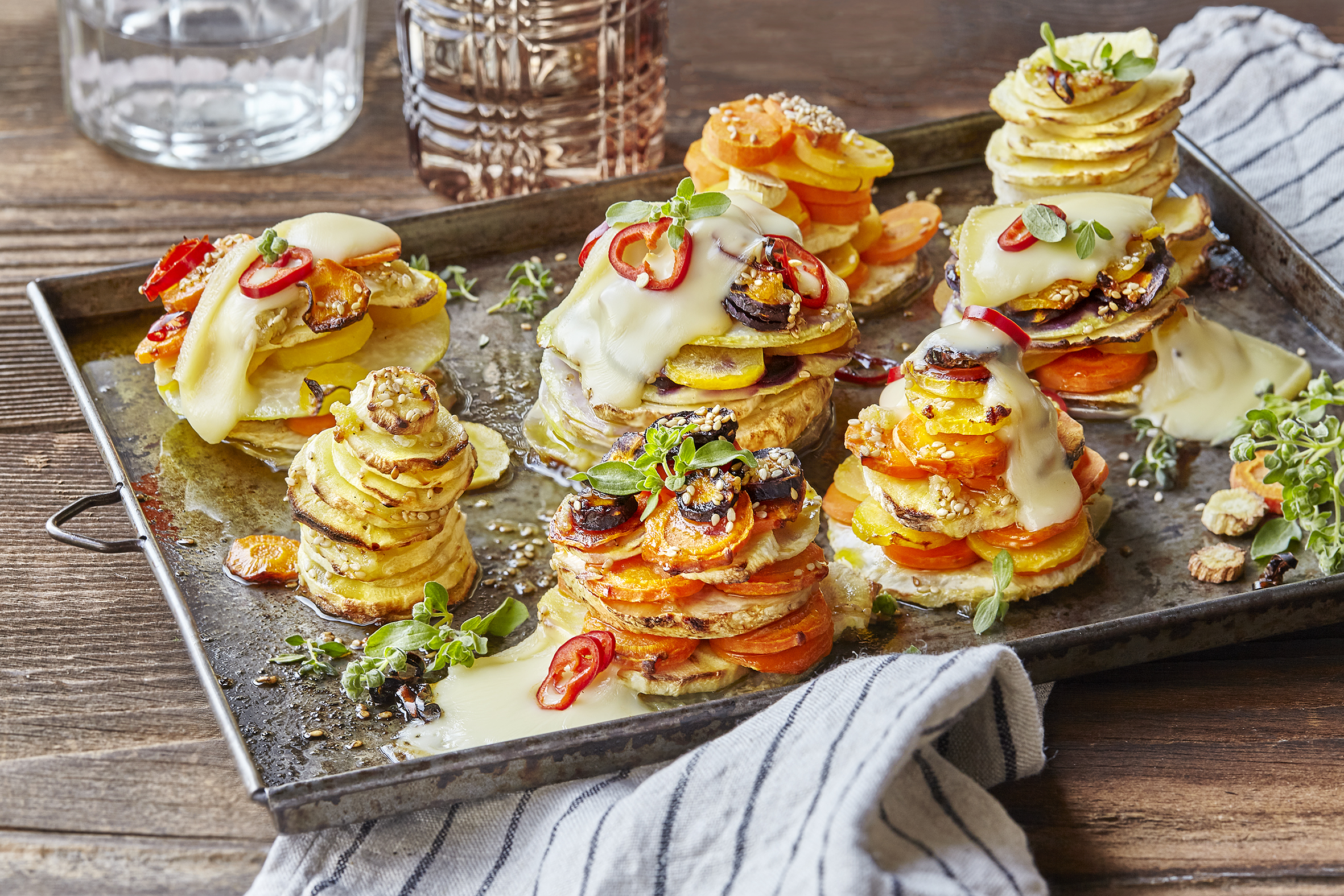 Légumes racines gratinés (low carb)