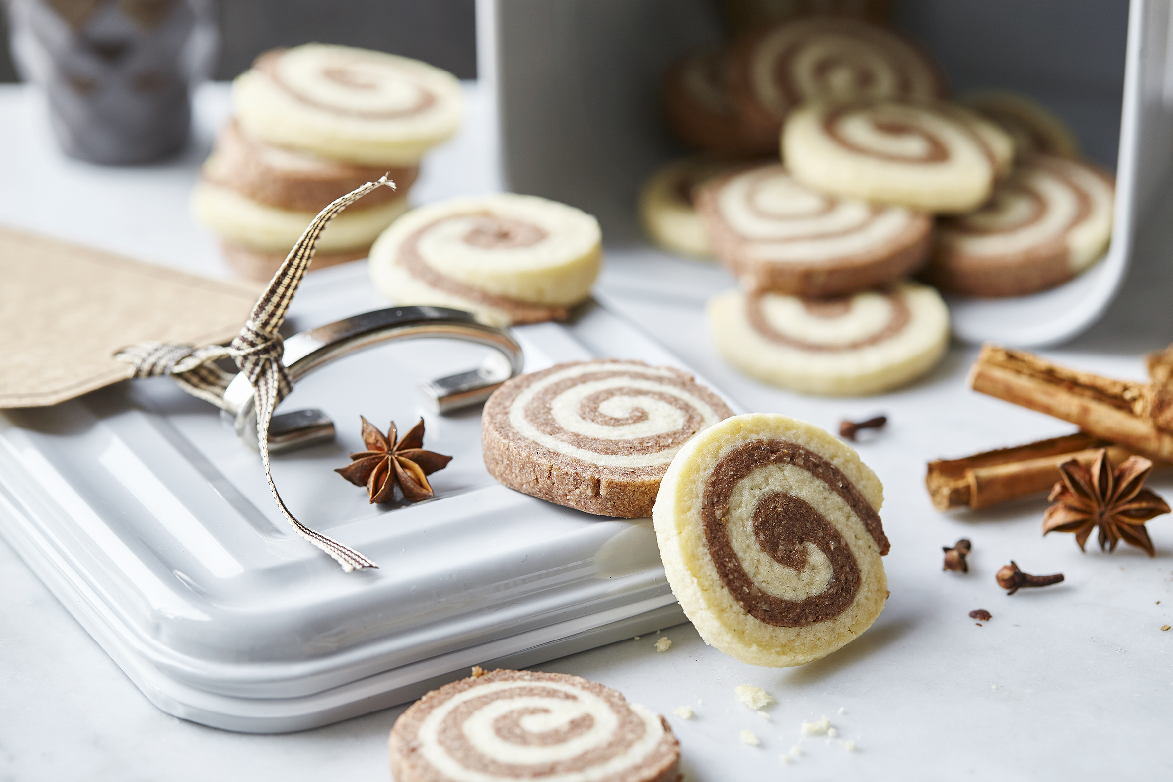 Gewürz-Swirl-Cookies