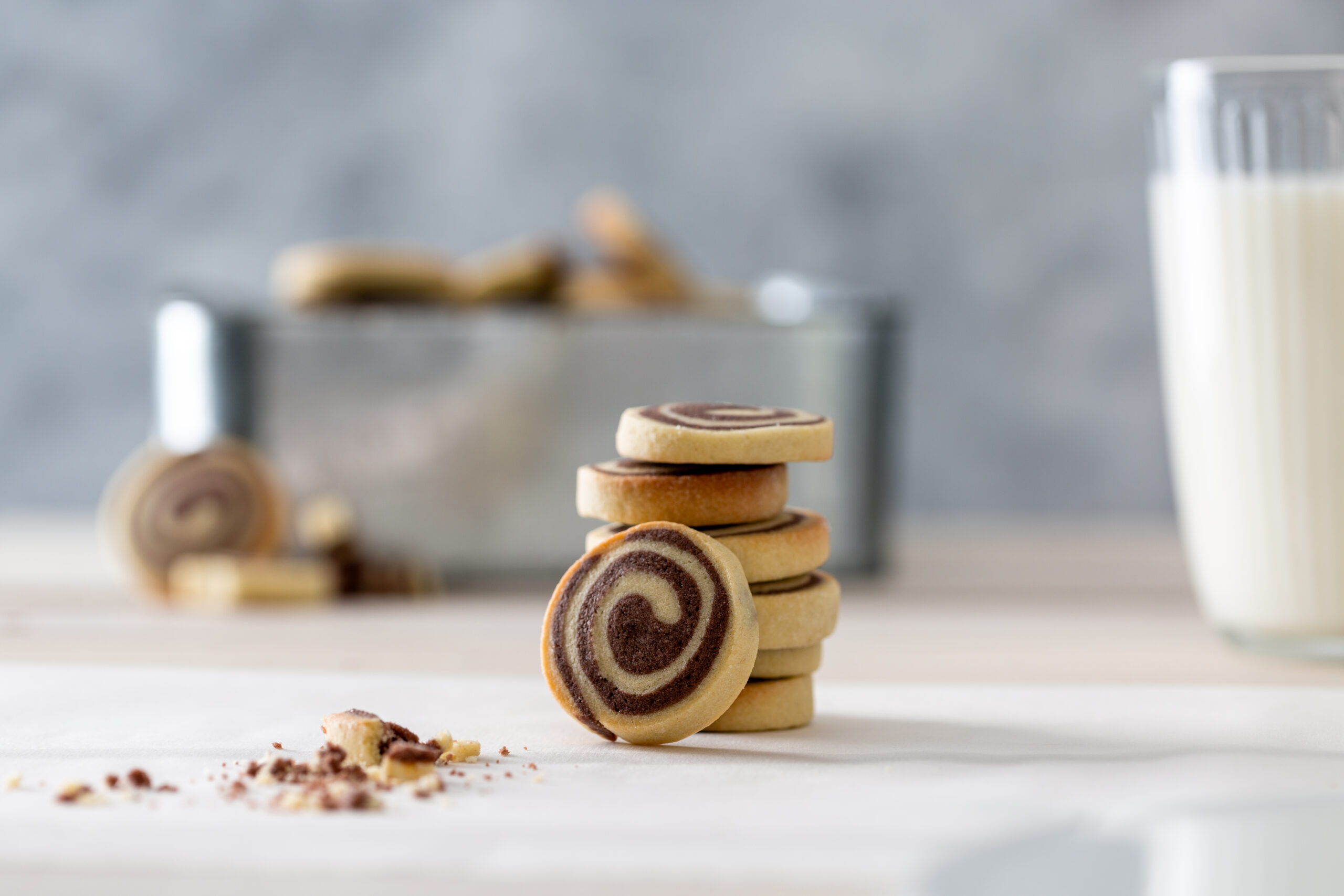 Schwarzweisse Butterguetzli