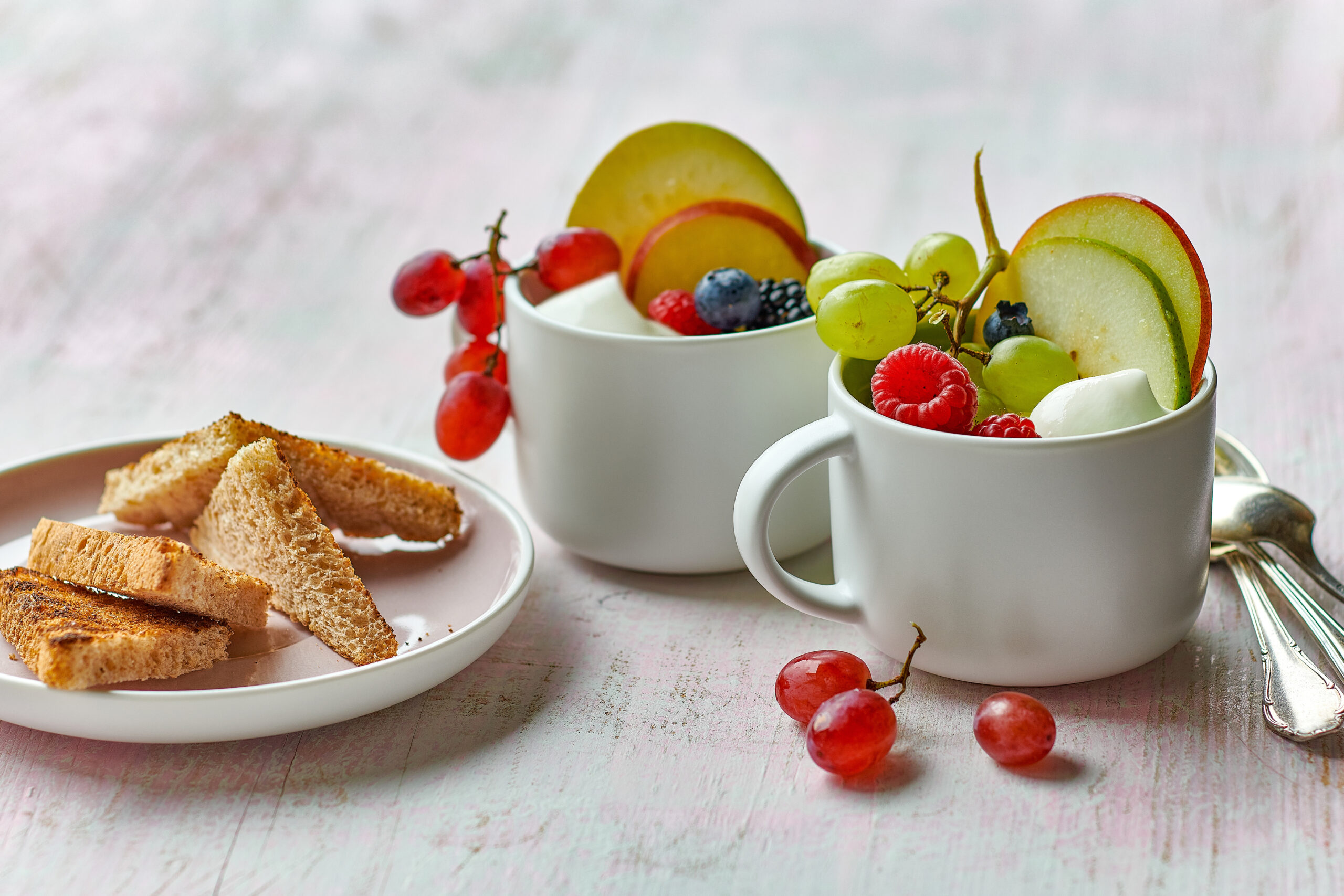 Goûter dans une tasse