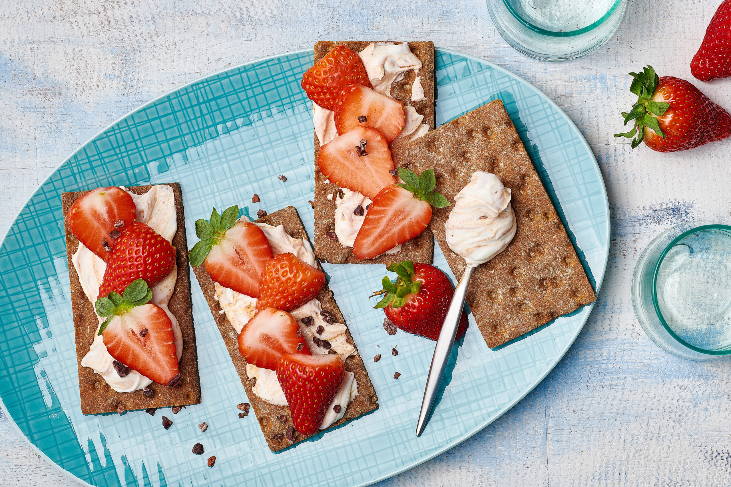 Mini plates-bandes de fraises
