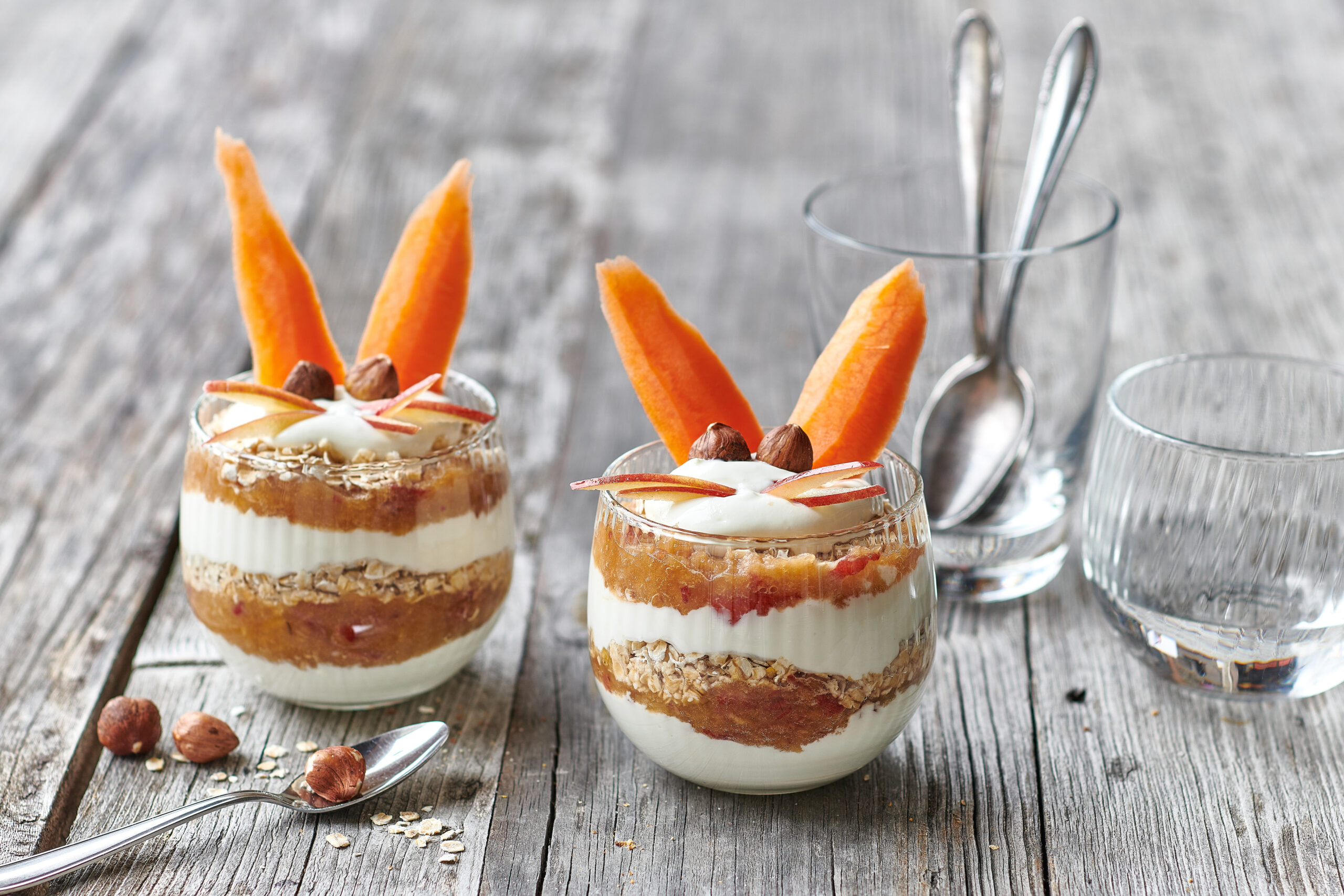 Petits lapins de bircher