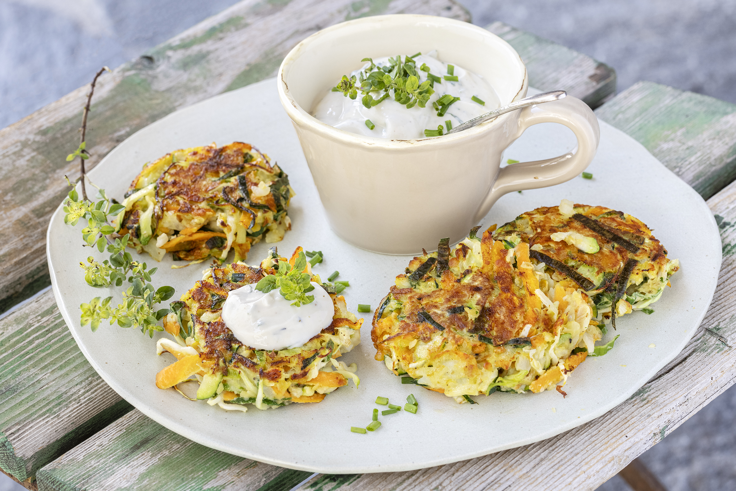 Galettes de légumes (low carb)