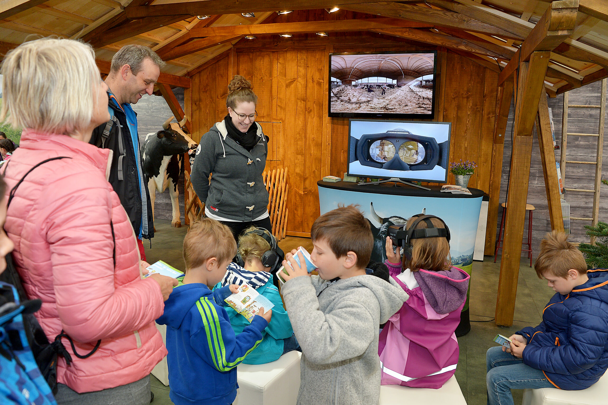 Milkshakes, yaourts glacés et activités pour enfants vous attendent à l'OLMA.