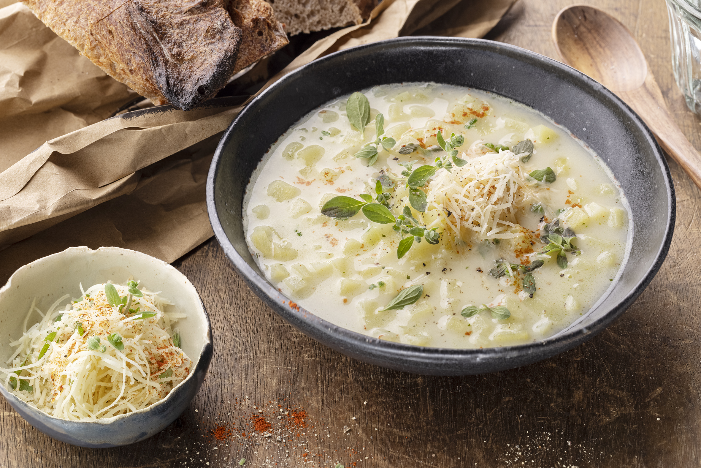 Soupe de pommes de terre