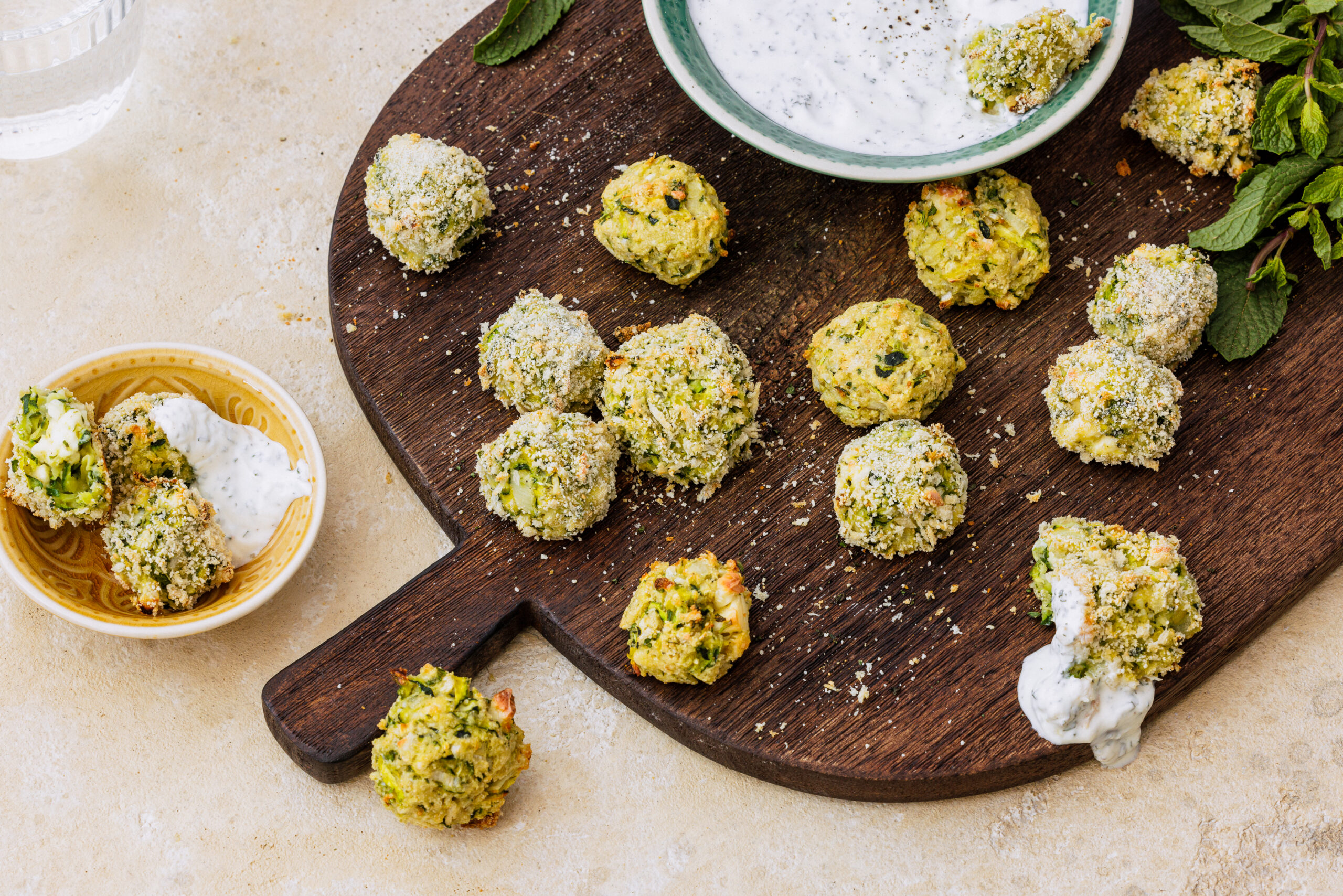 Boulettes de courgettes
