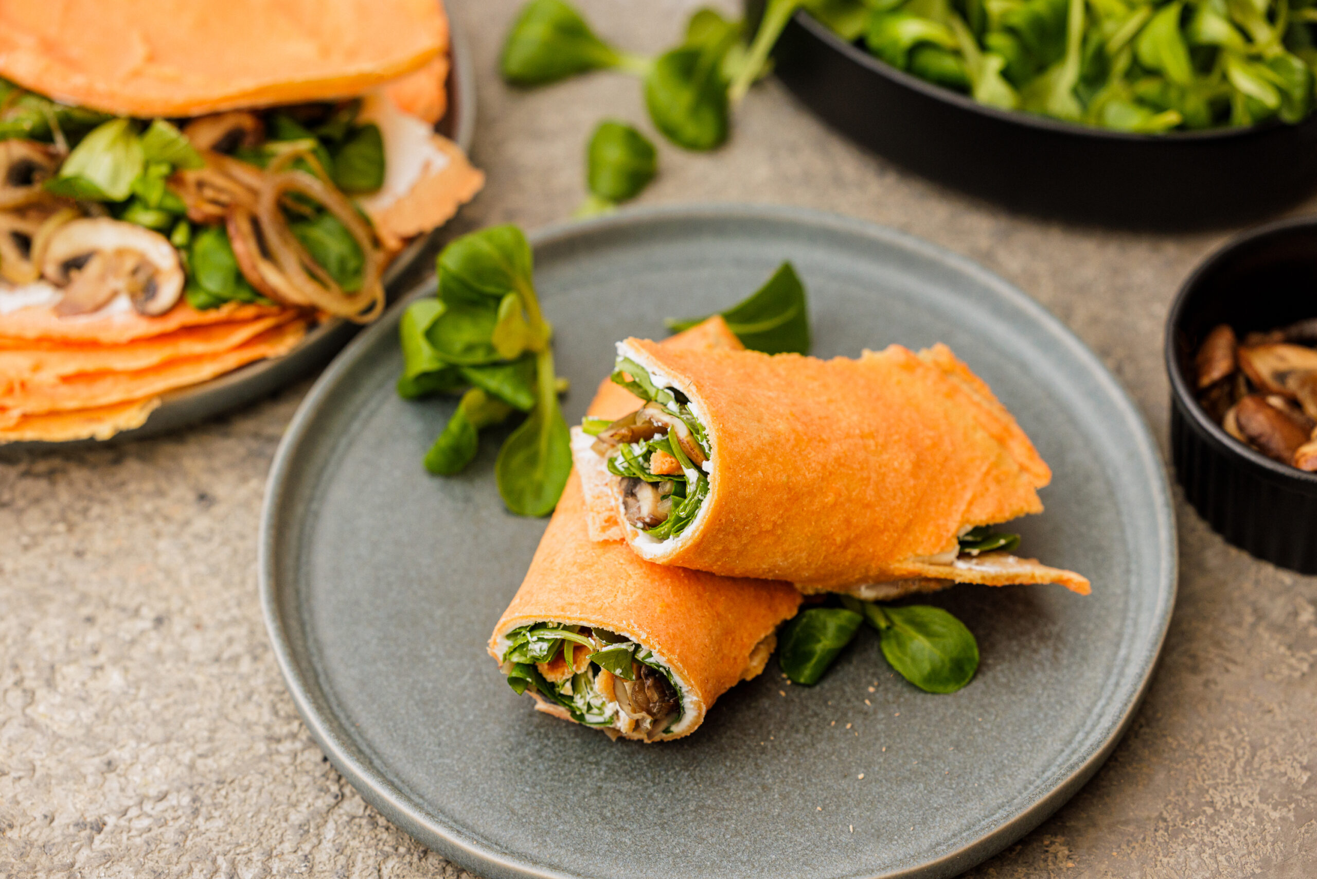 Tortilla-Röllchen Fingerfood - Rezept | Swissmilk