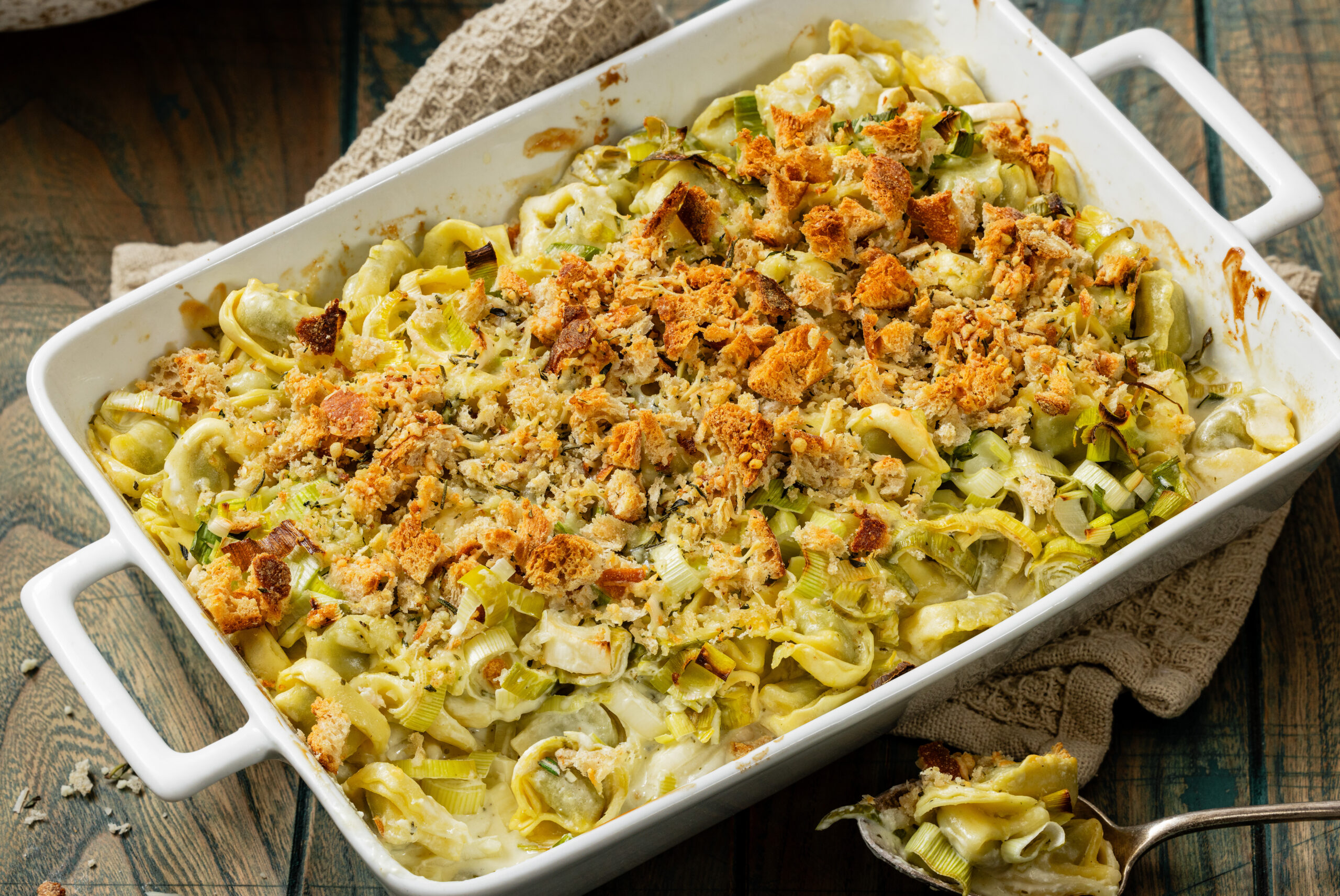 Tortellini-Auflauf - Rezept | Swissmilk