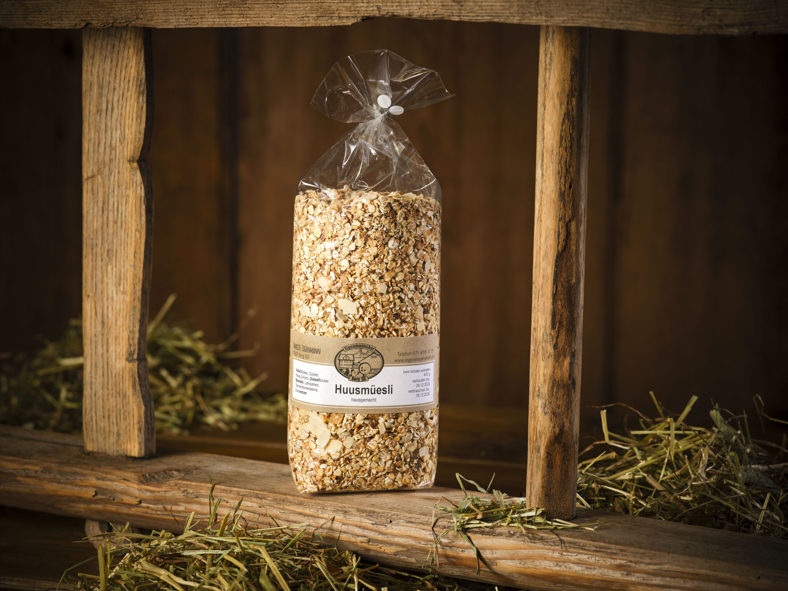 Hofprodukt des Monats Mai: Huusmüesli vom Eigenmannshof in Berg (SG)