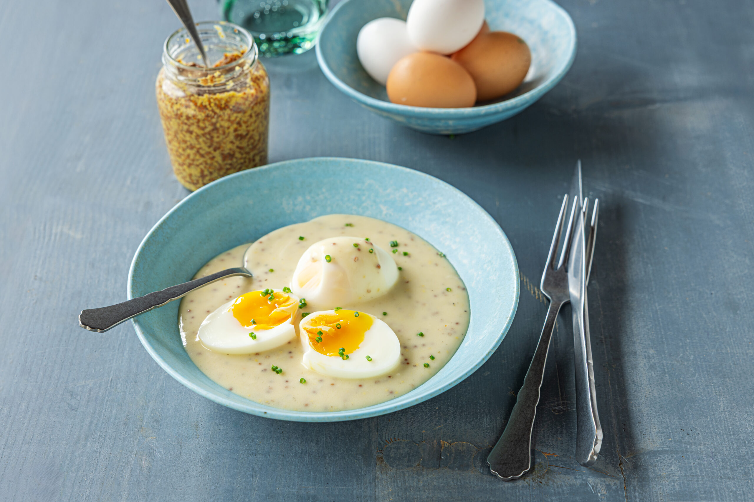 Œufs à la moutarde