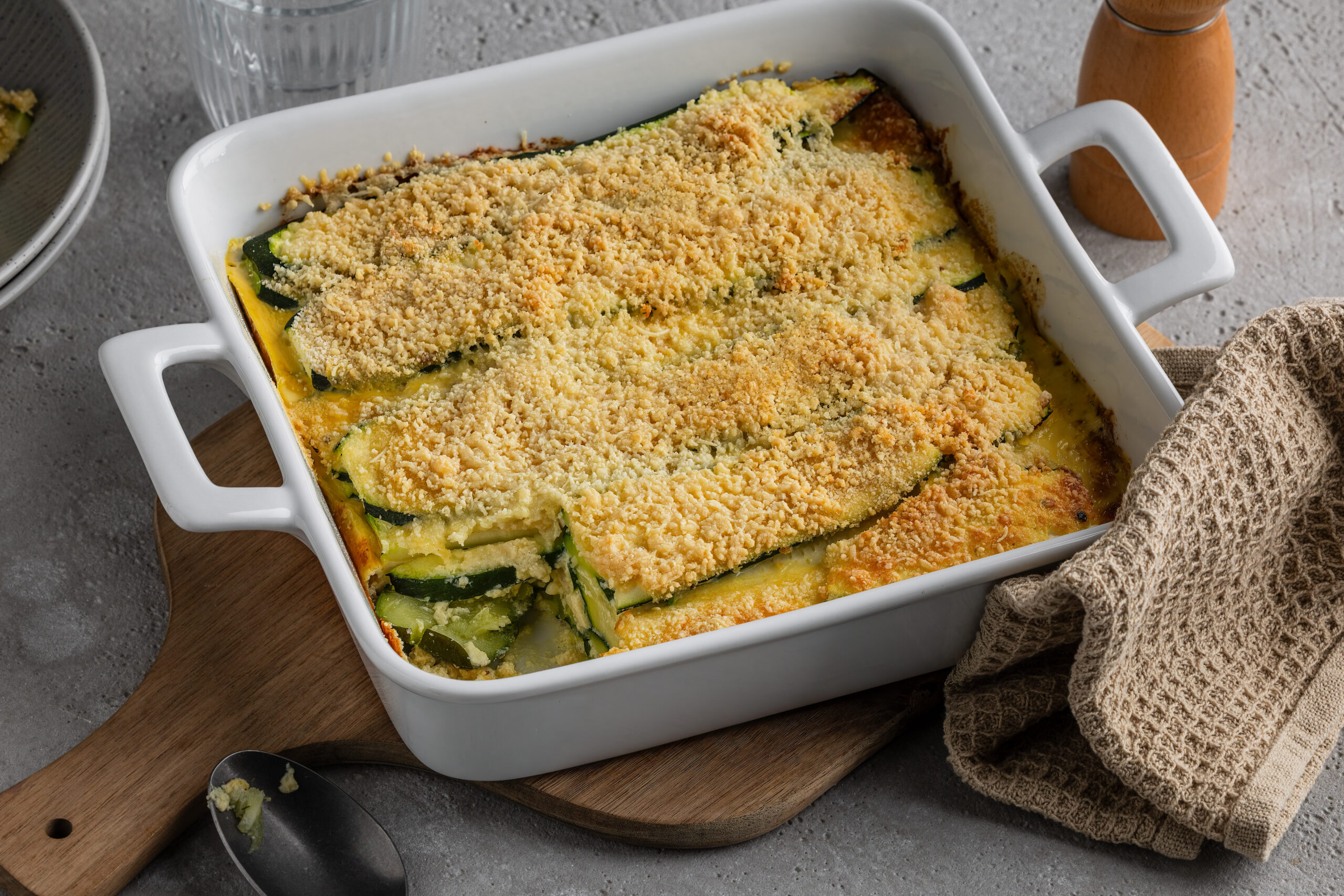 Zucchetti-Gratin