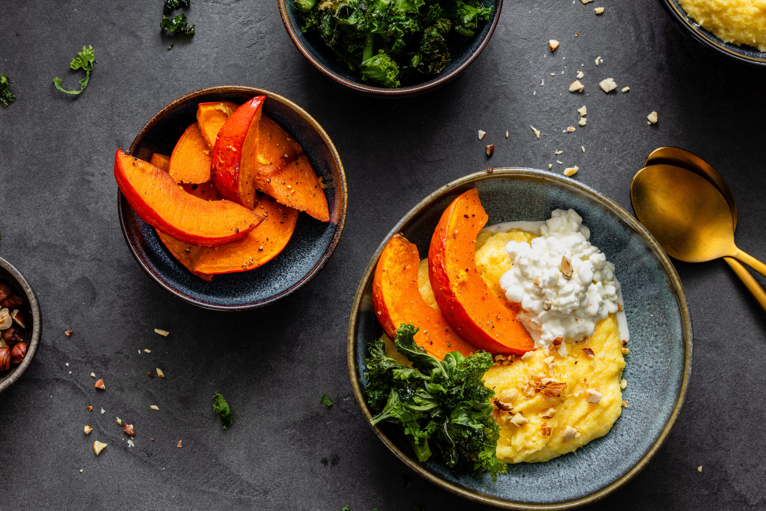 Polenta Mit Ofengemuese