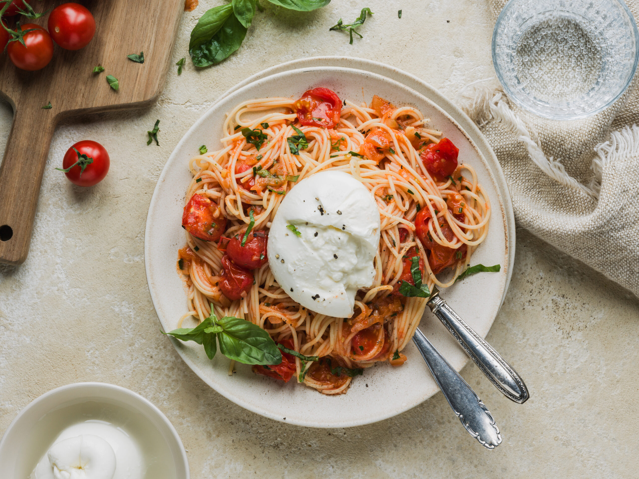 Burrata Pasta